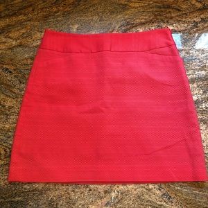 Loft coral skirt